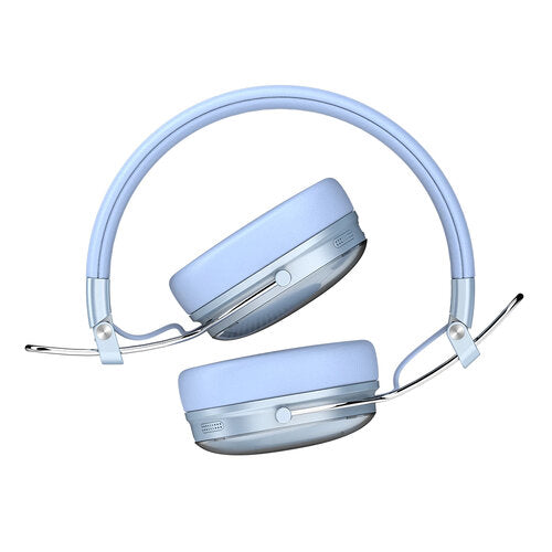 AUDIFONOS ACTECK LUXE CHIC HP710 / DIADEMA / INALAMBRICOS / BT 5.4 / MICROFONO OMNIDIRECCIONAL / 20 HZ A 20 KHZ / BATERIA 30 HRS / CANCELACION DE RUIDO HIBRIDO / AZUL / AC-940917 AUDIFONOS ACTECK LUXE CHIC HP710 / DIADEMA / INALAMBRICOS / BT 5.4 / MICROFONO OMNIDIRECCIONAL / 20 HZ A 20 KHZ / BATERIA 30 HRS / CANCELACION DE RUIDO HIBRIDO / AZUL / AC-940917